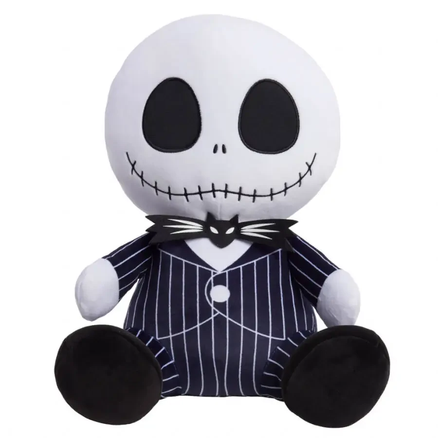 Disney Tim Burton's The Nightmare Before Christmas Jack Skellington Comfort Weighted Plush, Kids Toys for Ages 3+ - 1