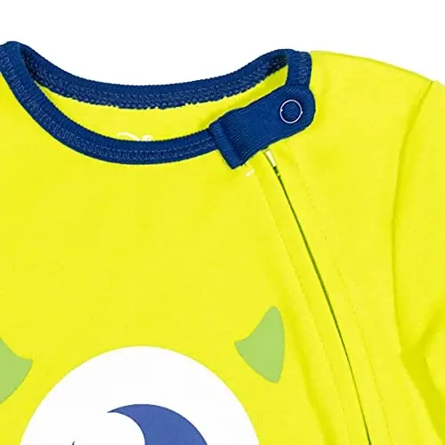 Disney Winnie the Pooh, Aslan Kral, Pixar Monsters Inc. Bebek Uyku Tulumu Önlük Battaniye ve Kundak Bezi 4 Parça Set - 6