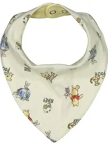 Disney Winnie the Pooh, Lion King, Pixar Monsters Inc. Baby Sleep N' Play Coverall Bib Blanket and Burp Cloth 4 Piece Set - 6