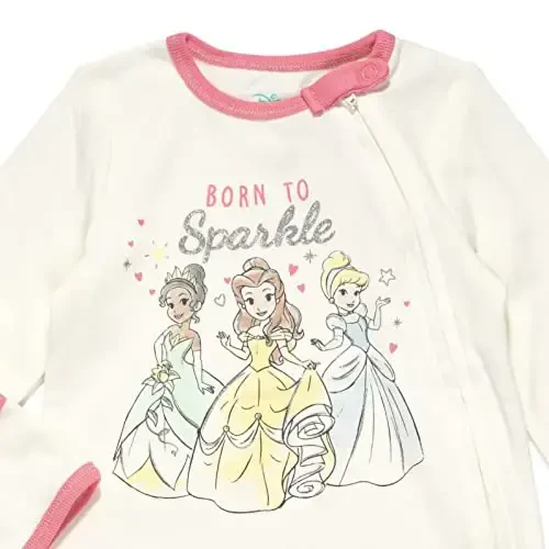 Disney Winnie the Pooh, Lion King, Pixar Monsters Inc. Baby Sleep N' Play Kombinezon So'lagich Ro'molcha va Gaz chiqaruvchi Mato 4 qismli to'plam - 6