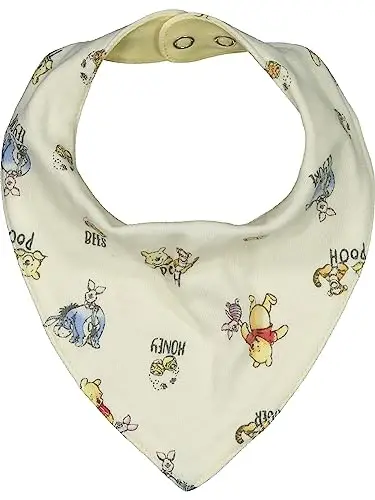 Disney Winnie the Pooh,Lion King,Pixar Monsters Inc. Baby Sleep N' Play Coverall Bib Blanket and Burp Cloth 4 Piece Set - 6