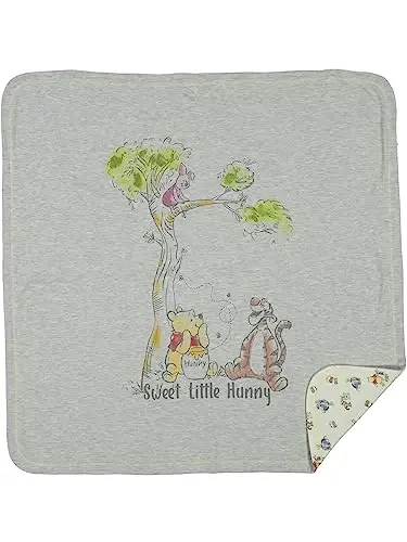 Disney Winnie the Pooh,Lion King,Pixar Monsters Inc. Baby Sleep N' Play Coverall Bib Blanket and Burp Cloth 4 Piece Set - 4