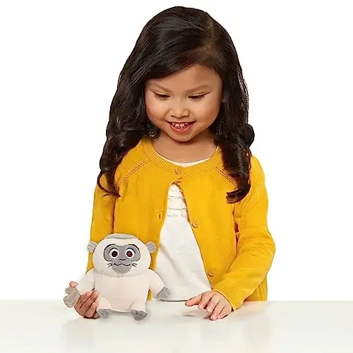 Disney's Raya and the Last Dragon 5.6-Inch Small Pan Yumshoq Peluş, O'yinchoq Ongi Maymun, Just Play tomonidan 3 yoshdan katta bolalar uchun o'yinchoqlar - 3