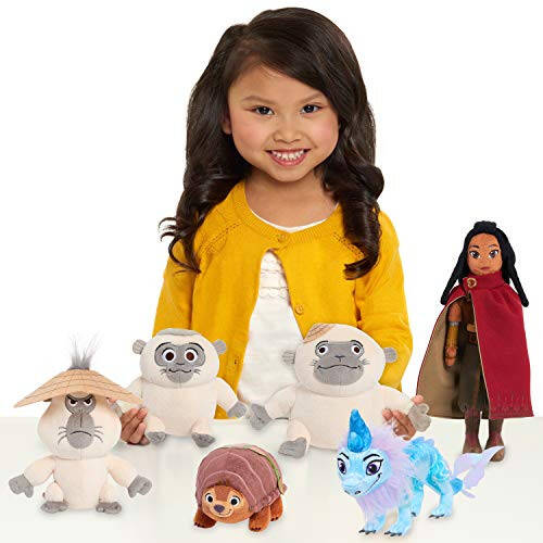 Disney's Raya and the Last Dragon 8-Inch Small Dyan Soft Plush, Stuffed Ongi Monkey - 2