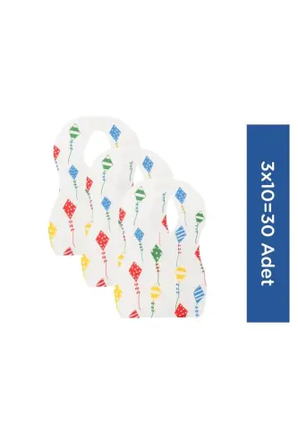 Disposable Apron Set (10x3 30 Pieces) - 1