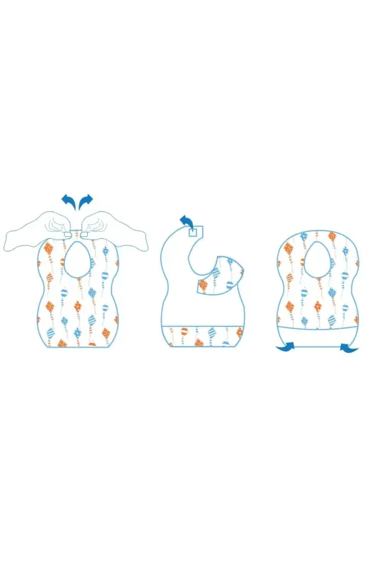 Disposable Apron Set (10x3 30 Pieces) - 2