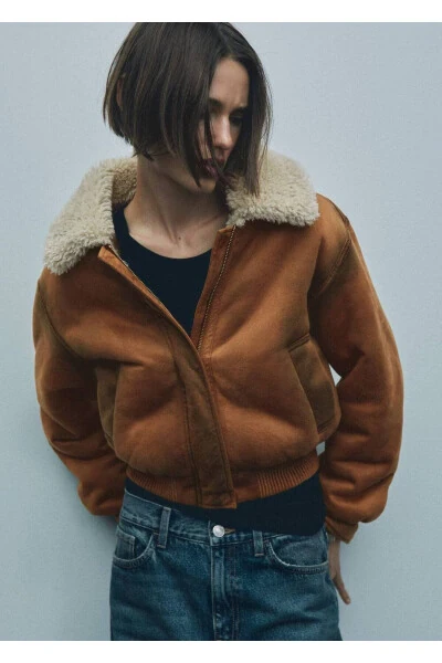 Distressed Looking Furry Jacket - 5