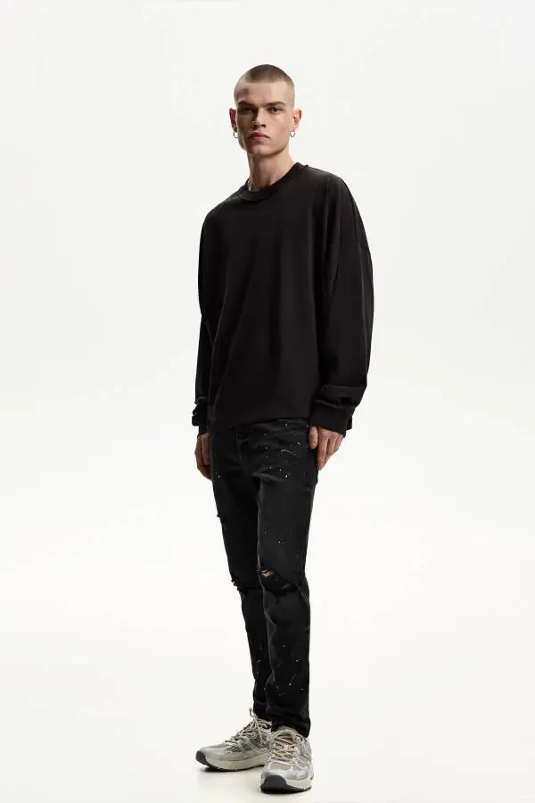 Distressed super skinny fit jean - 2