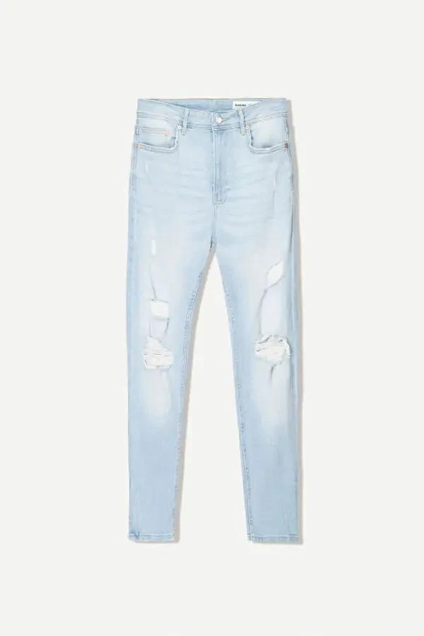 Distressed super skinny fit jean - 1