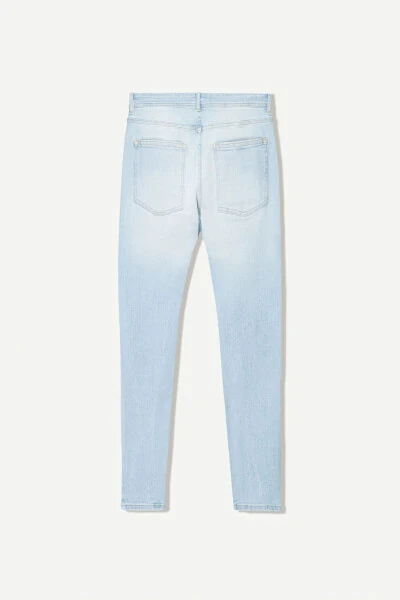 Distressed super skinny fit jean - BERSHKA (1)