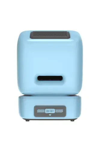 Ditoo-mic Moviy Karaoke Mikrofonli moslashuvchan pikselli ekranli Bluetooth karnay-Moviy - 5