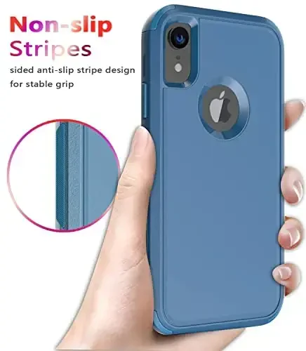 Diverbox для iPhone Xr Case [Shockproof] [Dropproof] [Dust-Proof], Heavy Duty Protection Phone Case Cover для Apple iPhone XR - 5