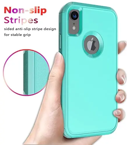 Diverbox for iPhone Xr Case [Shockproof] [Dropproof] [Dust-Proof],Heavy Duty Protection Phone Case Cover for Apple iPhone XR - 5