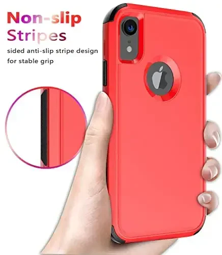 Diverbox for iPhone Xr Case [Shockproof] [Dropproof] [Dust-Proof],Heavy Duty Protection Phone Case Cover for Apple iPhone XR - 5