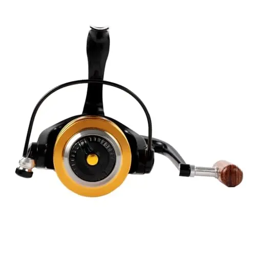 Diwa Spinning Fishing Reels dengiz suvi chuchuk suv uchun 1000 2000 3000 4000 5000 6000 Seriyali Baliq Galtagi Chap/O'ng Almashinadigan Alabalik Sazan Aylanadigan G'altak Yengil va Silliq - 5