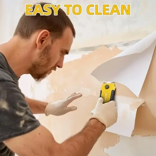 DIYSELF Скребок для лезвий | 1 упаковка скребка с 15 лезвиями | Кухонный инструмент для скребка лезвий | Скребок для стекла | Скребок для окон | Скребок для стеклокерамической плиты | Скребок для краски | Скребок для варочной панели - 2