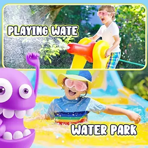 Dizywiee bolalar uchun suzish ko'zoynaklari, 2 dona ramkasiz suzish ko'zoynaklari, bolalar, o'g'il bolalar yoki qizlar uchun 5-14 yosh, keng ko'rinishli basseyn ko'zoynaklari - 6