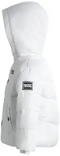 DKNY Infant Toddler Baby Girls' Winter Jacket - Fleece Lined Quilted Bubble Puffer Parka Coat for Girls (Sizes: 12M-4T) - 6