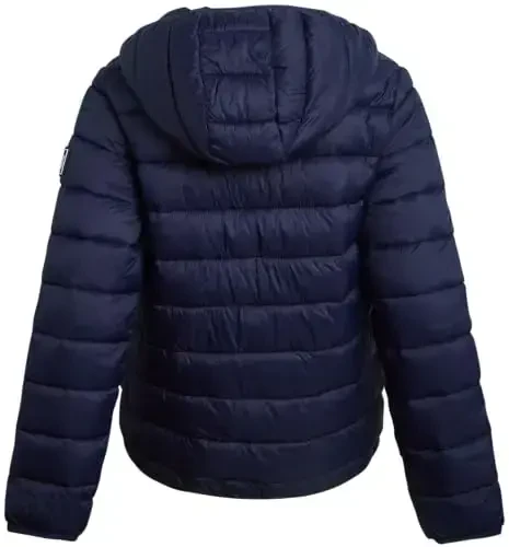 DKNY Boys Jacket – Midweight Insulated Quilted Outerwear Parka Puffer Coat – Water Resistant Boys Winter Hooded Jacket (8-20) - 4