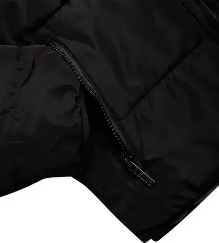 DKNY Boys Puffer Jacket - Zip Up Hooded Reversible Puffer to Plaid Sherpa Qishki kurtka - O'g'il bolalar uchun ustki kurtkalar (8-20) - 6