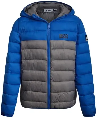 DKNY Boys Winter Jacket, Midweight Puffer Coat, Weather Resistant, Hooded | Insulated Bubble Warmth, Weather Resistant Shell, Cozy Attached Hood and Zip Pockets for Everyday and Cold Weather - 3