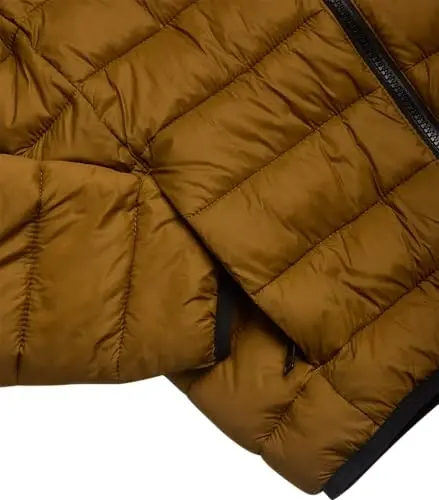 DKNY Boys Puffer Jacket - Midweight Insulated Wind Water Resistant Hooded Puffer Winter Coat - Quilted Winter Jacket for Boys - 3