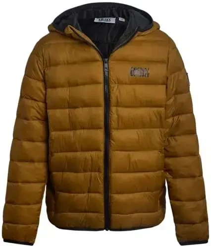 DKNY Boys Jacket – Midweight Insulated Quilted Outerwear Parka Puffer Coat – Water Resistant Boys Winter Hooded Jacket (8-20) - 6