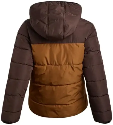 DKNY Boys Puffer Jacket - Reversible Zip Up Kids Winter Coat Sherpa Jacket with Hood - Outerwear Jackets for Boys - 3