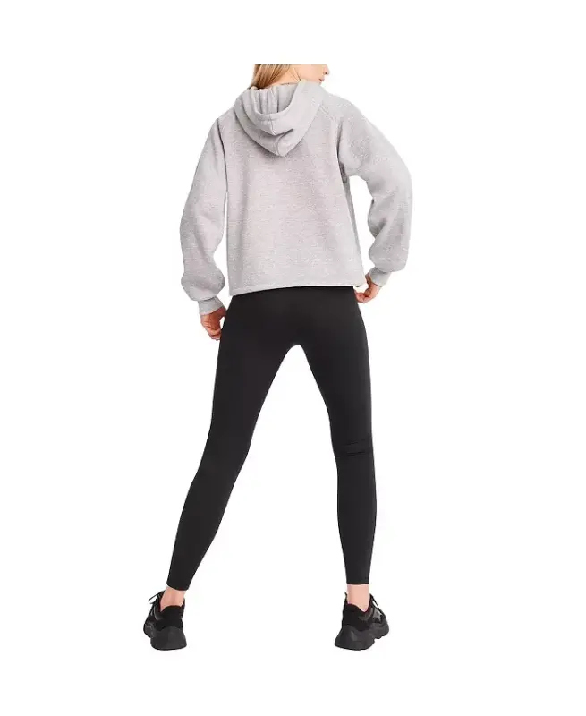 DKNY Women's Heather Gray Los Angeles Rams Debbie Dolman Raglan Pullover Hoodie - 2