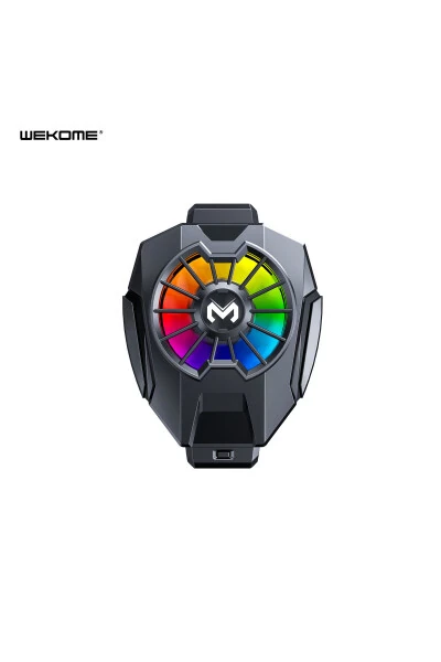 DL-05 Turbo RGB Подсветка iPhone Samsung Совместимый Индикатор Тепла Мобильный Телефон Радиатор Вентилятор - WEKOME (1)