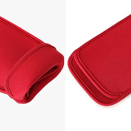 Для Galaxy S25/S24 Ultra, S23 Plus, Note 20, S21 FE, A75/A56/A14 Phone Bag, Universal Neoprene Shockproof Phone Pouch Sleeve Wallet Carry Case 4.7-6.9 inch for iPhone Air 17 16 Pro Max, Huawei/Sony (Black) - 4