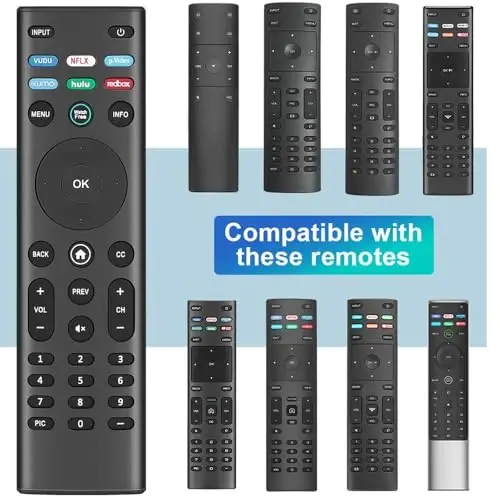 Для пульта ДУ VIZIO Smart TV, универсальная замена XRT140 для всех светодиодных ЖК-телевизоров VIZIO с HD, 4K, UHD, HDR, Smart TV - 2