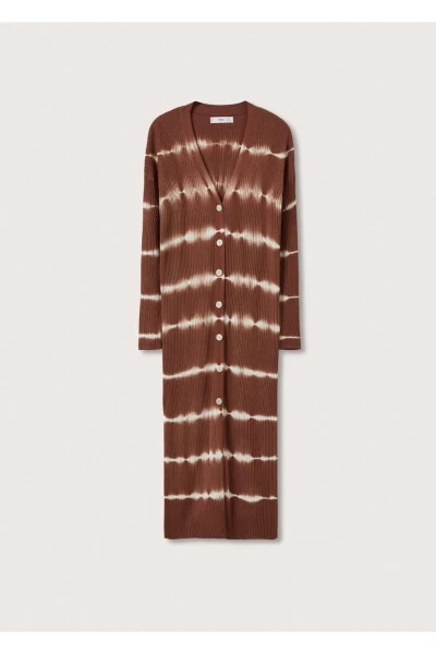 Длинный батик кардиган - 3