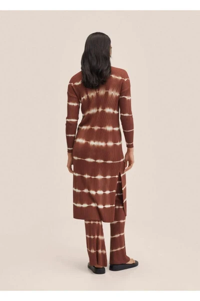 Длинный батик кардиган - 4