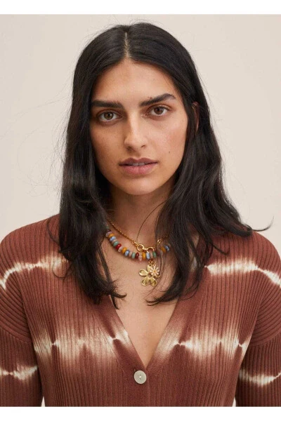 Длинный батик кардиган - 8