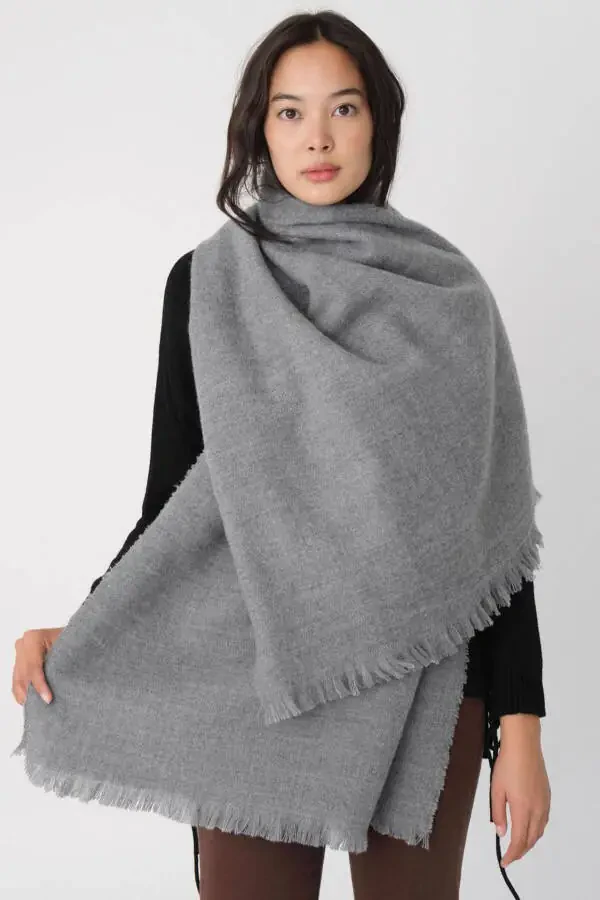 Длинный мягкий шарф. Шаль2003-a6. - 1