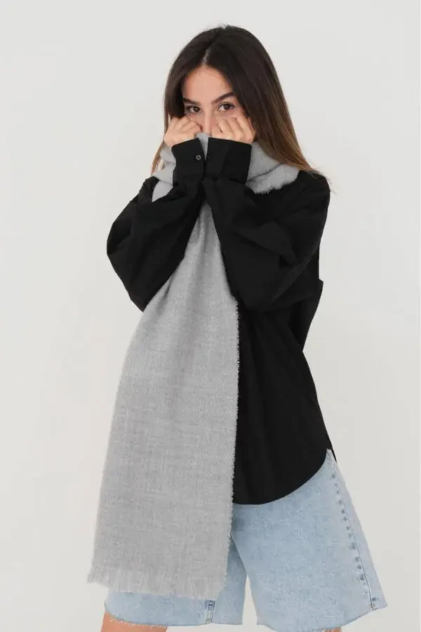 Длинный мягкий шарф Шаль2003-а6 - 2