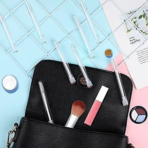 Dming 20pcs Eyelash brush Lash Wand Makeup tool Eyelash Extension supplies Cleaning brush Diamond Mascara scale white - 5