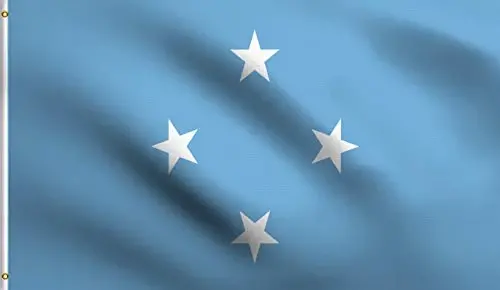 DMSE Federated States of Micronesia Flag 3ft x 5ft 100% Polyester 100D Flag - 1