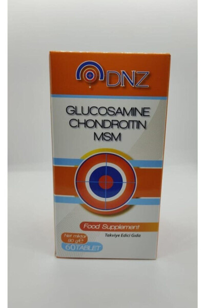 Dnz Glucosamine Chondroitin MSM 60 Tablets - 1