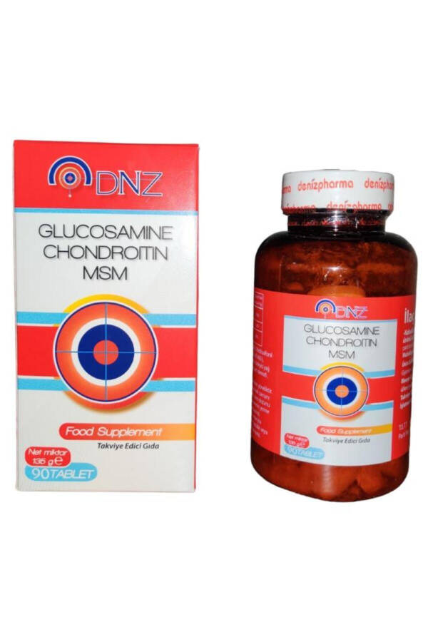 Dnz Glucosamine Chondroitin Msm 90 Tablets - 1