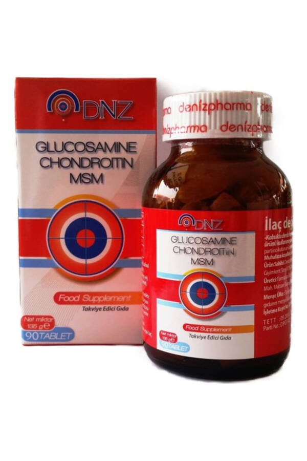 Dnz Glucosamine Chondroitin Msm 90 Tablets - 3