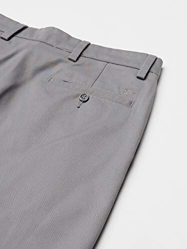 Dockers Erkek Slim Fit Kolay Kaki Pantolon, Burma Gri, 34W x 32L - 5