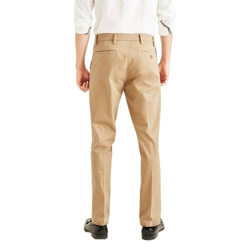 Dockers Erkek Slim Fit Workday Kaki Akıllı 360 Flex Pantolon - 2