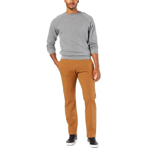 Dockers To'g'ri Kesim Ultimate Chino Smart 360 Flex bilan (Oddiy va Katta & Uzun) - 2