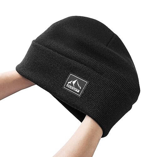 DOCVIT Knit Cuffed Beanie Warm Winter Hats Unisex Skull Knit Cap Fashion Ski Hat for Men and Women - 26