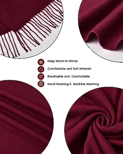 DOFOWORK Scarf for Women - Womens Scarf PasModazoneina Shawls and Wraps for Evening Dresses, Fashion Long Scarves, 78.7