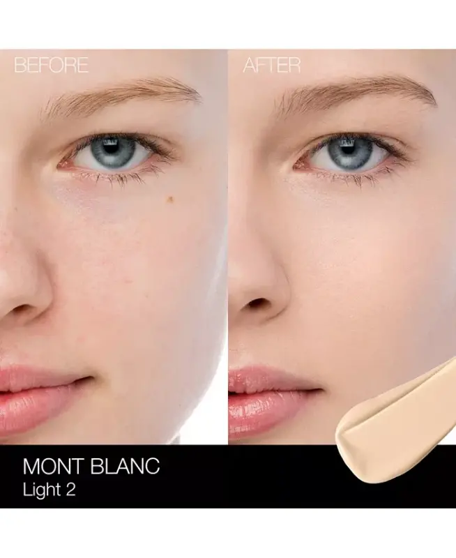 Natural Radiant Longwear Foundation, 1 oz. - Mont Blanc (L2 - Very light with neutral undertones) - 3