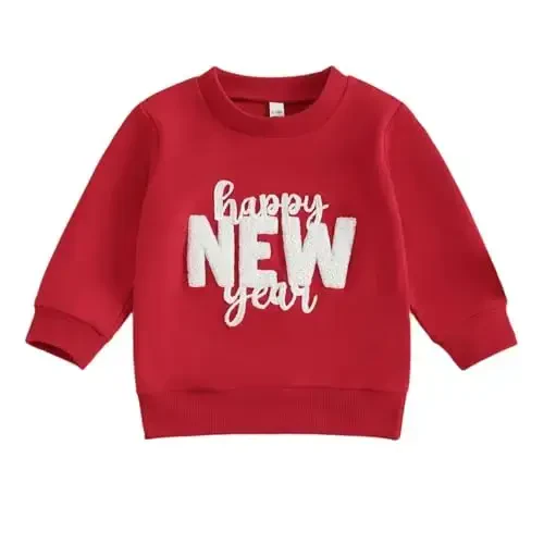 Doisbetthsay Baby Girl Boy Sweatshirts Toddler Trendy Solid Color Crew Neck Long Sleeve Pullovers Child Loose Top 