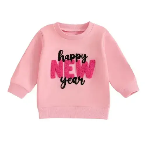 Doisbetthsay Baby Girl Boy Sweatshirts Toddler Trendy Solid Color Crew Neck Long Sleeve Pullovers Child Loose Top 
